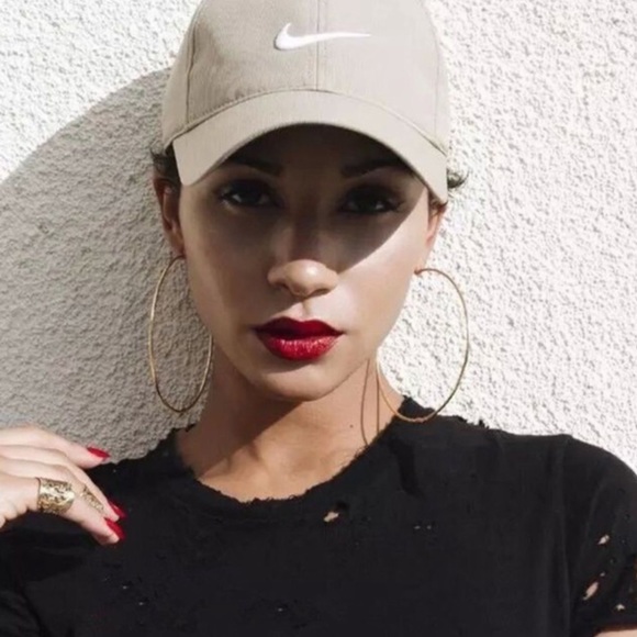 Oversized Gold Hoop Earrings - Picture 1 of 7